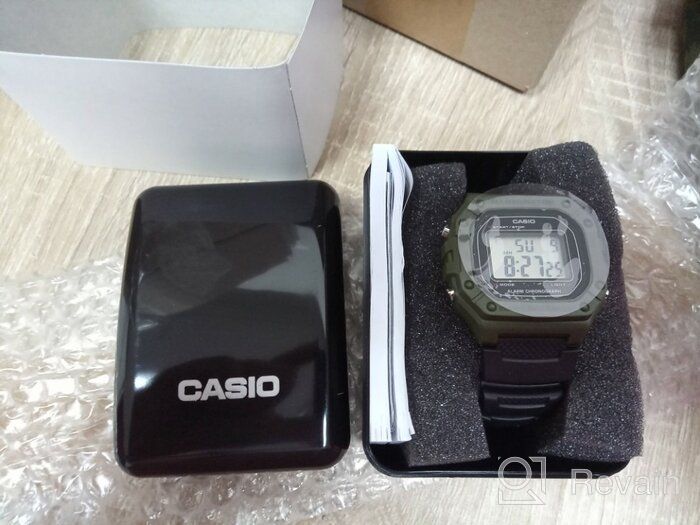 img 1 attached to ⌚ CASIO W-218H-3A: Sleek and Stylish Wrist Watch for Optimal Timekeeping review by Dorota Struszewska ᠌