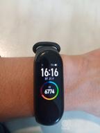 img 1 attached to Smart Xiaomi Mi Smart Band Bracelet 4 NFC RU, black review by Nguyn Quang Huy ᠌