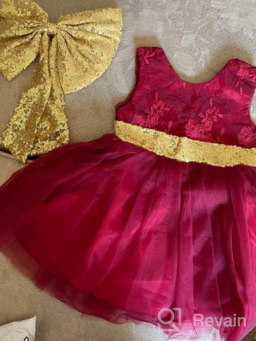 img 1 attached to Floral Wedding Dresses for 🌸 Little Girls - Years of Clothing review by John Boyce