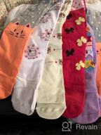 img 1 attached to Trendy and Stretchy Assorted Designs: Comfortable Girls' Socks & Tights for Fashionistas review by Michael Burdette