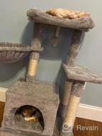 картинка 1 прикреплена к отзыву Deluxe Cat Tree Condo With Scratching Post, Plush Perch And Cozy Basket - Perfect For Your Kitten'S Comfort And Playtime! от Damian Lousteau