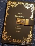 img 1 attached to CAGIE Lockable Secrets Journal With Hot Foil Stamping Embossed Design Cover, 224 Pages Thick Refillable Diary For Women And Kids review by Marcus Price