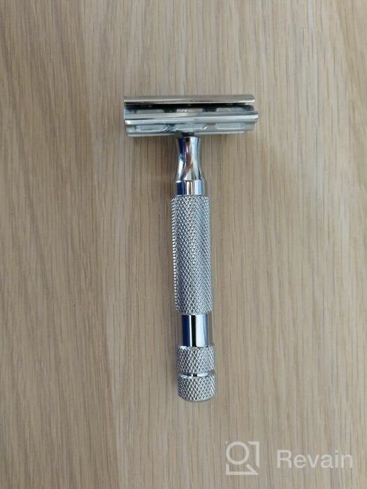 img 1 attached to ✂️ Rockwell Razors 6C T-Shape Razor: Gunmetal Chrome, 5 Replacement Blades - Superior Shaving Experience! review by Paul Gim ᠌