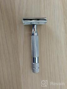 img 5 attached to ✂️ Rockwell Razors 6C T-Shape Razor: Gunmetal Chrome, 5 Replacement Blades - Superior Shaving Experience!
