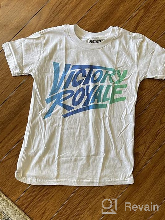 img 1 attached to 👕 Solid Crew Tee with Fortnite Victory Royale Logo for Boys review by Jemar Lorenzo