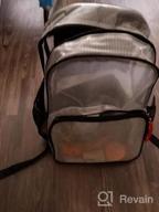 img 1 attached to Stay Secure And Fashionable With Clear Stadium Approved Backpack For Laptop By Mygreen review by Max Guerrero