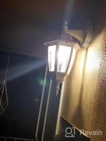 img 5 attached to Осветите свое открытое пространство с помощью водонепроницаемого настенного фонаря FUDESY — идеально подходит для гаража, патио и двора