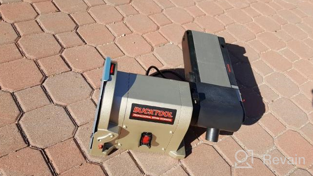 img 1 attached to Bucktool BD4801: Power Your Projects With A Bench Belt And Disc Sander review by Mysocalled Gaultier