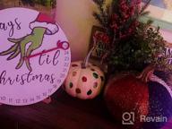 img 1 attached to Countdown To Christmas With DAZONGE'S Grinch Advent Calendar & Wreath Set review by Fritz Marrero