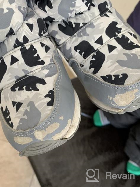 img 1 attached to Ultimate Winter Protection: JAN JUL Toasty Dry Puffy Boys' Shoes review by Tyler Fountas