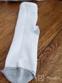 img 8 attached to 🧦 Jamegio Kids' Crew Socks 6/12-Pack - Cotton Athletic Socks for Boys and Girls