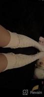 img 1 attached to Extra Long Cable Knit Thigh High Boot Socks For Women - Winter Stockings And Leg Warmers By SherryDC review by Rob Misra