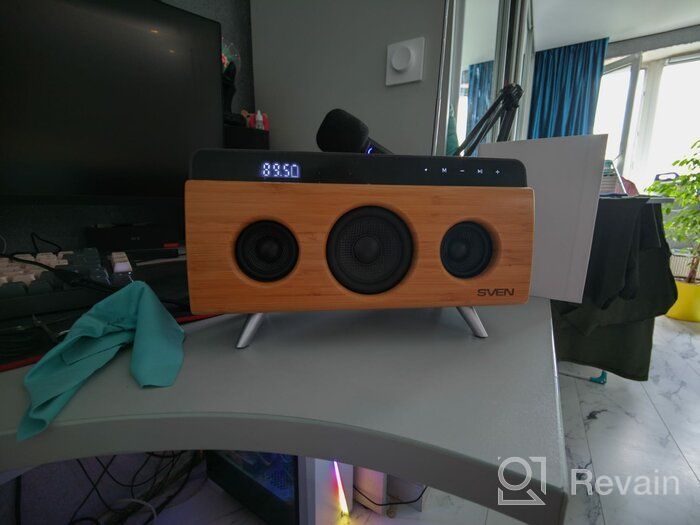 img 1 attached to 🎶 SVEN HA-930 Portable Acoustics - 30W Bamboo Power review by Anson Shao ᠌
