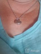 img 1 attached to Cremation Urn Necklace: Forever in My Heart Stainless Steel Keepsake Pendant for Mom & Dad - Waterproof Memorial Jewelry with Filling Kit review by Jeff Strutz