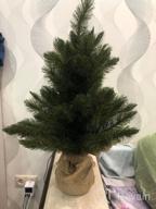 img 2 attached to 🌲 Triumph Tree Forest Beauty in a Bag - Artificial Spruce, 90 cm review by Stanislaw Rogulski ᠌