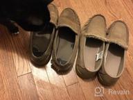 картинка 1 прикреплена к отзыву Stylish and Comfortable: Globe Castro Slip Black Charcoal Men's Loafers & Slip-Ons от Jacob Fish
