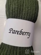 img 1 attached to Warm Up In Style This Winter With Pareberry'S Over Knee Footless Socks For Women review by Bill Dooley