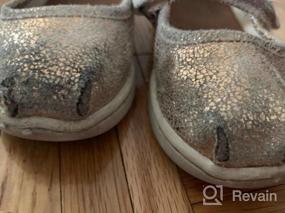img 6 attached to Iridescent Glimmer TOMS Mary Toddler Girls' Shoes: Sparkling Style and Comfort