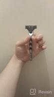 img 2 attached to Gillette Mach3 Reusable Shaving Razor UEFA Champions League Grey/Black review by Somsak Saladang ᠌