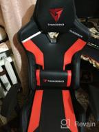 img 1 attached to Computer chair ThunderX3 TC3 gaming chair, upholstery: imitation leather, color: Ember Red review by Boguslawa Gornicka ᠌