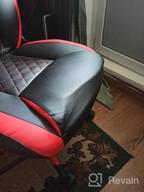 img 2 attached to Gaming chair Chairman GAME 15, upholstery: imitation leather, color: black/grey review by Franciszka Adamski ᠌