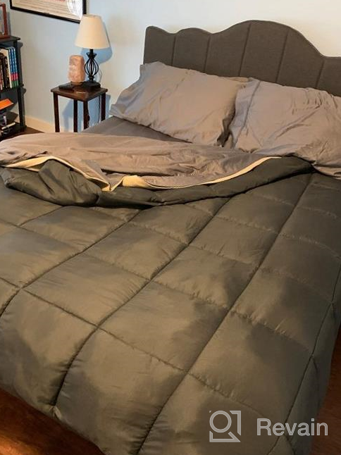 img 1 attached to VECELO Queen Upholstered Platform Bed: Height-Adjustable Tufted Headboard And Strong Wood Slat Support For Mattress Foundation - No Box Spring Needed In Champagne Beige review by Jimmy Montalvo