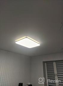 img 6 attached to 💡 Yeelight Halo Smart LED Ceiling Light Pro YLXD49YL: 100W, 93x63cm, White Armature & Shade Color