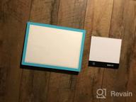 img 1 attached to Get Creative Anywhere: IVyne A4 Ultra-Thin Light Pad- Rechargeable, LED Lit And Perfect For Tracing, Drawing And Crafting - Pink review by Jeff Johnson