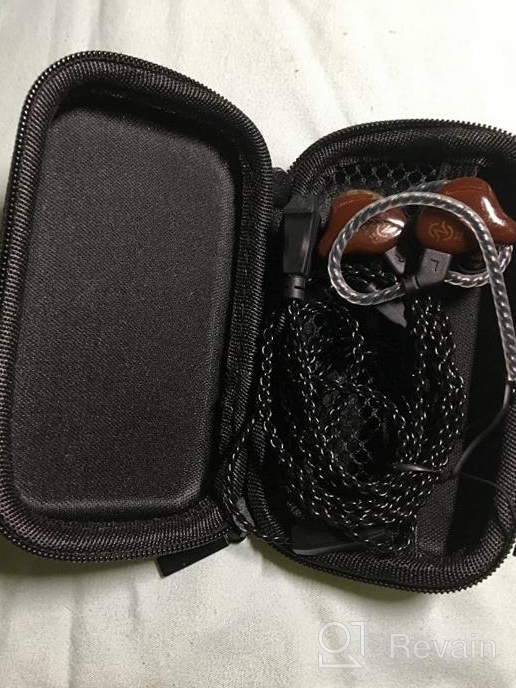 img 1 attached to Protect Your Earbuds On-The-Go With Small And Portable EVA Case - Perfect For Airpods, USB Drives, Cables And More! review by Michael Montgomery