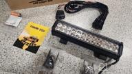 img 1 attached to GOOACC 12Inch 72W LED Light Bar With 2PCS 4 Inch 18W LED Pods And Off Road Wiring Harness - Ideal For Truck, Golf Cart, SUV, ATV, UTV, And Boat - 2 Year Warranty review by David Alvarado