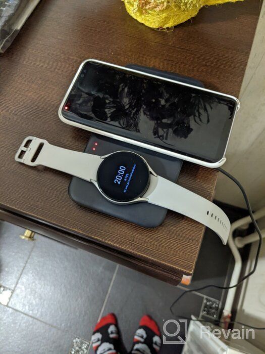 img 1 attached to 🔌 Samsung EP-P4300 Wireless Charging Station Black - Qi Power 7.5W | Shop Now! review by Aneta Zubrzycka ᠌