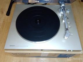 img 5 attached to 🎵 Denon DP-300F Automatic Analog Turntable with Phono Equalizer, Innovative Tonearm, Hologram Vibration Analysis, and Sleek Slim Design