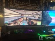 img 1 attached to Experience Superior Gaming with the VIOTEK GNV34DB2 34 Inch UltraWide Monitor: 3440X1440, 100Hz, Adaptive Sync, HDMI review by Francis Chavez