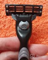 img 3 attached to Gillette Mach3 Reusable Shaving Razor UEFA Champions League Grey/Black review by Amar Singh ᠌