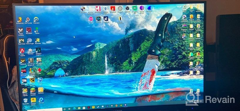 img 1 attached to VIOTEK Reaper RFI25CBA Extreme Gaming Monitor 24.5", 1920X1080P, 144Hz, Adjustable Tilt, Adaptive Sync, Frameless Design, Pivot Function, HD, IPS review by Stephen Zinni