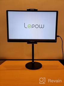 img 6 attached to Lepow Portable Monitor Z1 Gamut Improved Ultra Slim 15.6", 1920X1080P, 60Hz, Built-In Speakers, Z1-Gamut Aerolite Black, IPS