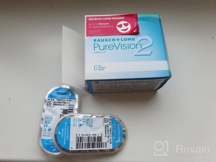 img 1 attached to Contact lenses Bausch & Lomb PureVision 2, 6 pcs., R 8.6, D 2.75 review by Barbara Trojanowska ᠌