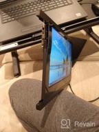 img 1 attached to Portable Gunmetal 14.1" Second Monitor for Laptop, 1920X1080P, Swivel Adjustment, Laptop Monitor Extender review by Jay Hart