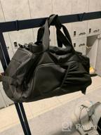 img 2 attached to Sports bag / travel bag / backpack bag Black review by Felicja Sadowska ᠌