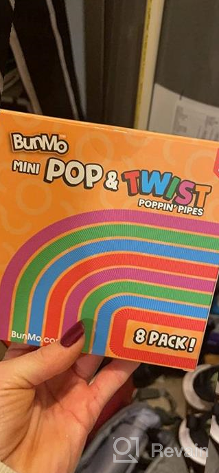 img 1 attached to 8-Pack Of BUNMO Pop Tubes For Kids - STEM Toys That Foster Imaginative Play And Engage The Senses - Perfect Party Favors, Easter Basket Stuffers, And Toddler Gifts review by John Pineda