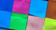 img 1 attached to 24 Pack 3X3 Inches Sticky Notes, Bright Colors Self-Stick Pads With Super Sticking Power, Easy To Post For Home Office Notebook - 84 Sheets/Pad review by Shaylon Bateson