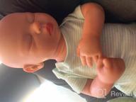 img 1 attached to 👶 IVITA 12 inch Full Silicone Baby Dolls: Lifelike Reborn Newborns, Real Silicones, Not Vinyl Dolls - Boy review by Dave Wolf
