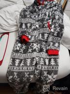 картинка 1 прикреплена к отзыву Stay Cozy this Christmas with JOYIN Snowflake Men's Sleepwear Loungewear от Inyong Dow