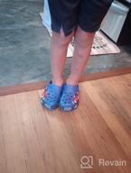 img 1 attached to FolHaoth Boys' Dinosaur Non Slip Slippers - Toddlers' Shoes review by Stuart Dunn