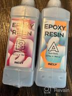 img 1 attached to Create Stunning Art And Home Decor With INCLY'S High Gloss, Bubble-Free Epoxy Resin Kit - Perfect For DIY, Jewelry Making, And More! review by Kevin Griffin