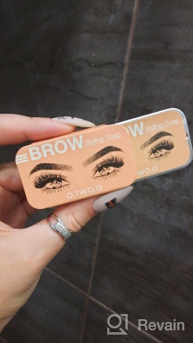 img 1 attached to 👁️ O.TWO.O Eyebrow Fixation Soap Gel: Achieve Perfect Brow Styling with Brow Styling Soap review by Agata Rudnicka ᠌