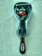 img 2 attached to Gillette Fusion5 ProGlide Men's Razor, 1 Cassette, 5 Carbon Blades, FlexBall Technology, Trimmer review by Indal Mandal ᠌