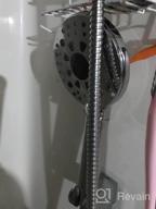 img 1 attached to Experience Ultimate Showering With FEELSO Filtered Handheld Showerhead - 7 High Pressure Modes, 15 Stage Hard Water Filter System, Removes Chlorine And Harmful Substances review by Chris Pollreisz