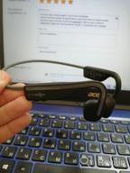 img 1 attached to AfterShokz OpenMove wireless headphones, elevation blue review by Iori Yagami