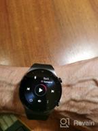 img 2 attached to Black HUAWEI Watch GT 2 Pro Smartwatch with 1.39-Inch AMOLED Touchscreen, GPS, Heart Rate Tracker, Waterproof, Bluetooth Calls, and 14-Day Battery Life for Android; Blood Oxygen Monitor Included review by Hemant Hemant ᠌
